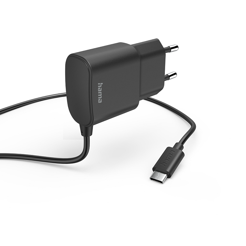 Hama 00201618 Ladegerät für Mobilgeräte Handy, Smartphone Schwarz AC Drinnen