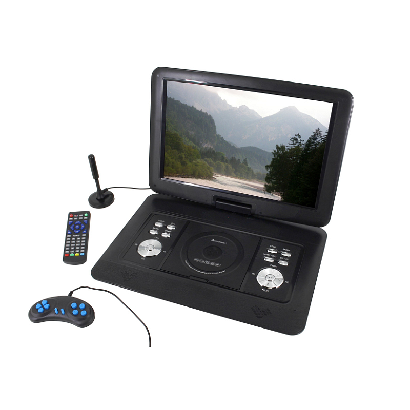 Soundmaster PDB1600SW Tragbarer DVD-/Blu-Ray-Player Tragbarer DVD-Player Cabrio 39,1 cm (15.4") 1280 x 800 Pixel Schwarz