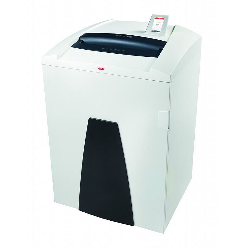 HSM Securio P44i Aktenvernichter Partikelschnitt-Zerkleinerung 55 dB 40 cm Schwarz, Weiß