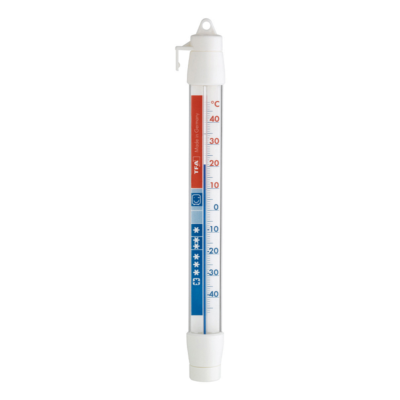 TFA-Dostmann 14.4003.02.01 Flüssigkeitsumgebungs-Thermometer Drinnen Rot, Weiß