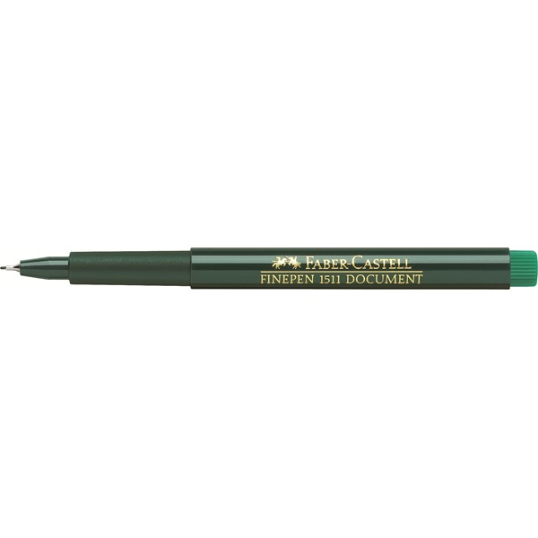 Faber-Castell 151163 Fineliner Grün 1 Stück(e)