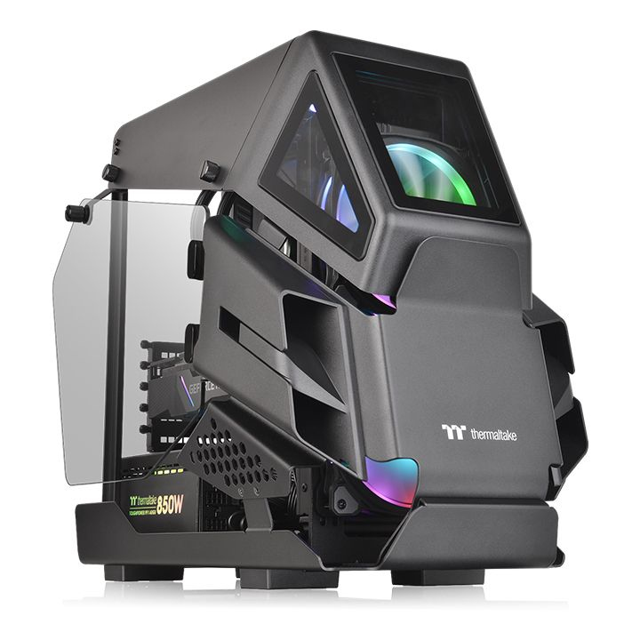 Thermaltake AH T200 Micro Tower Schwarz
