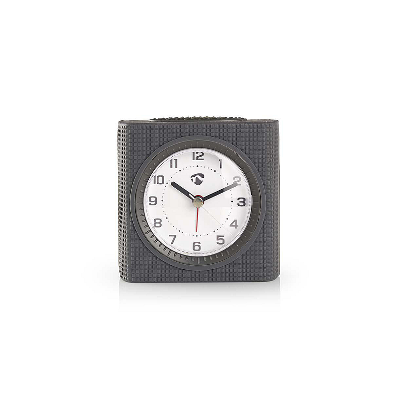 Nedis CLDK004GY Wecker Grau, Weiß
