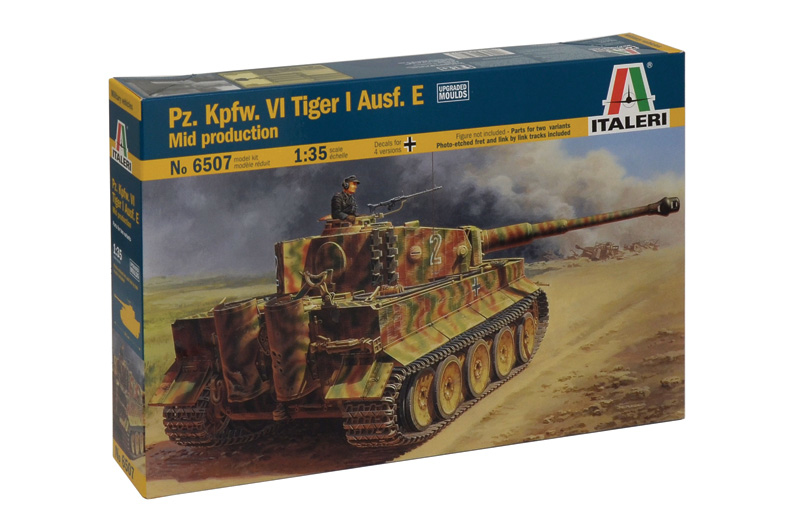 Italeri Pz.Kpfw.VI Tiger I Ausf.E mid production Tank model Montagesatz 1:35