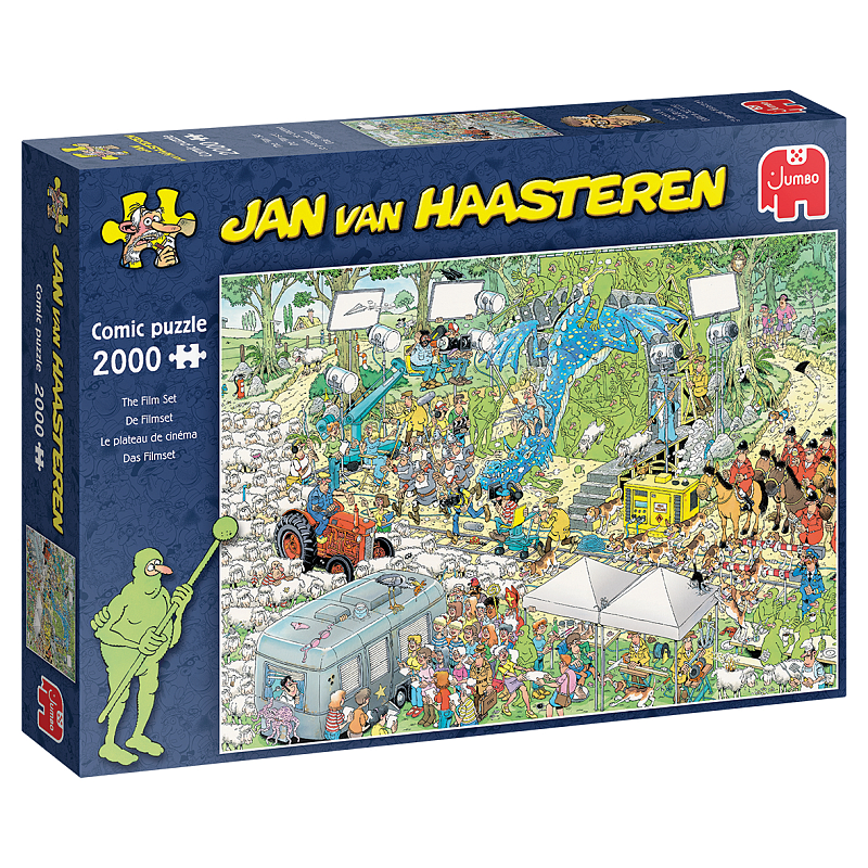 Jan van Haasteren Das Film Set - 2000 Teile