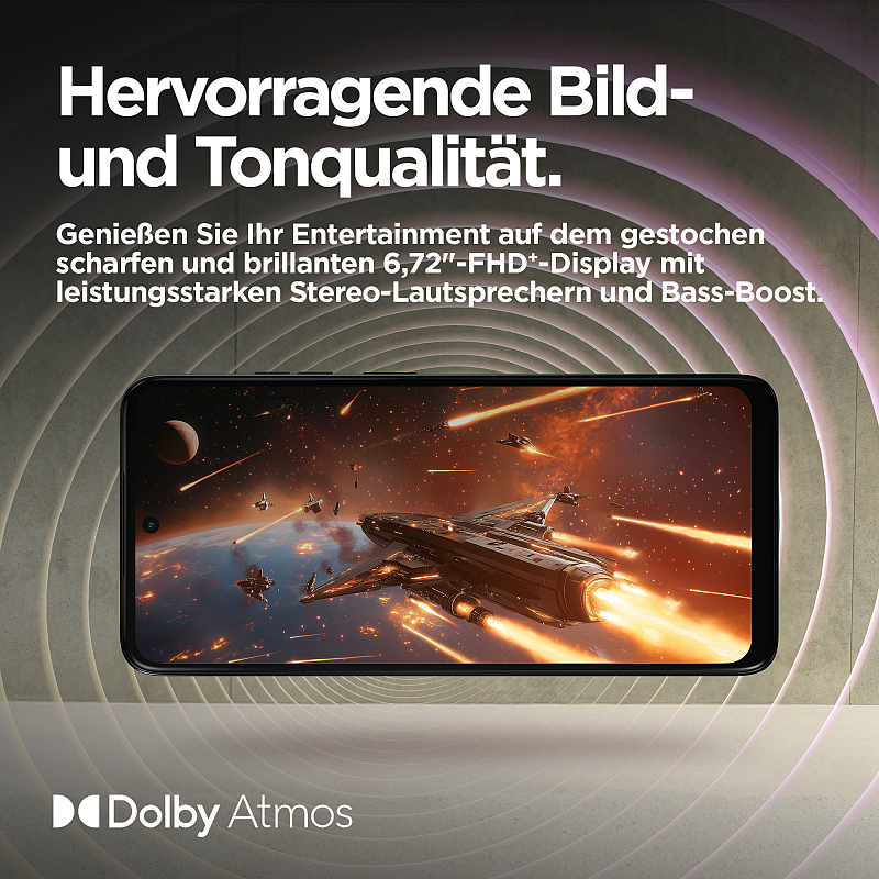 Motorola moto g15 17,1 cm (6.72") Dual-SIM Android 15 4G USB Typ-C 4 GB 128 GB 5200 mAh Orange