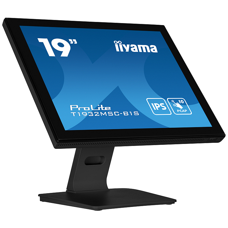 iiyama ProLite T1932MSC-B1S Computerbildschirm 48,3 cm (19") 1280 x 1024 Pixel Full HD LED Touchscreen Tisch Schwarz