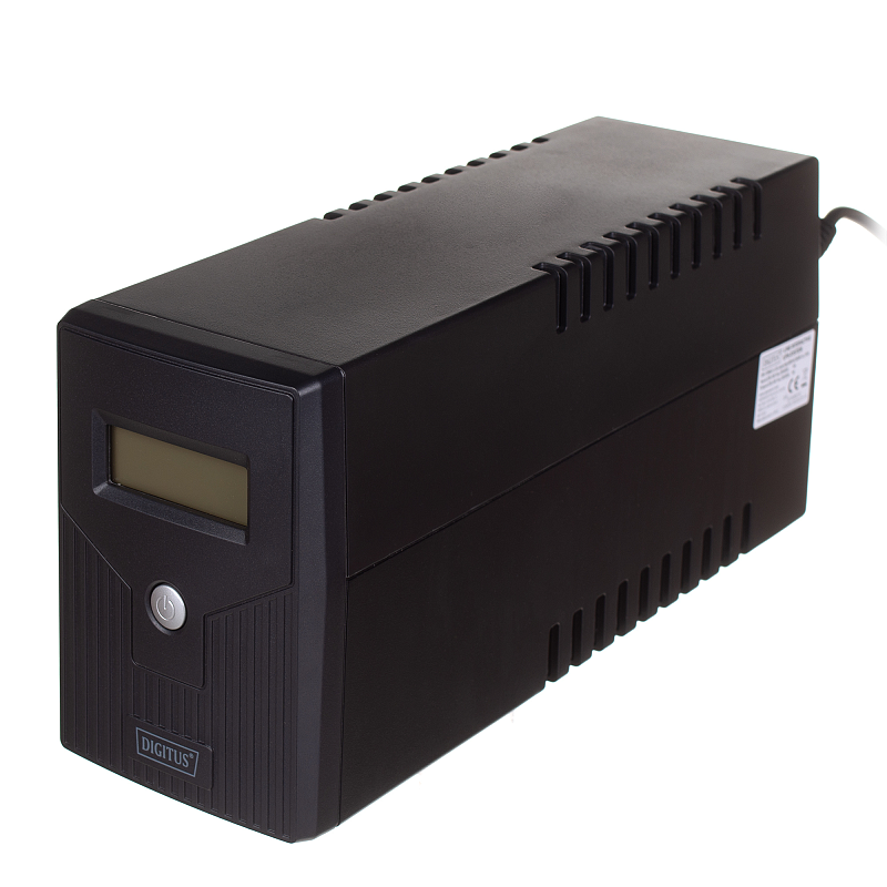 Digitus DN-170063-LCD Unterbrechungsfreie Stromversorgung (USV) Line-Interaktiv 0,6 kVA 360 W