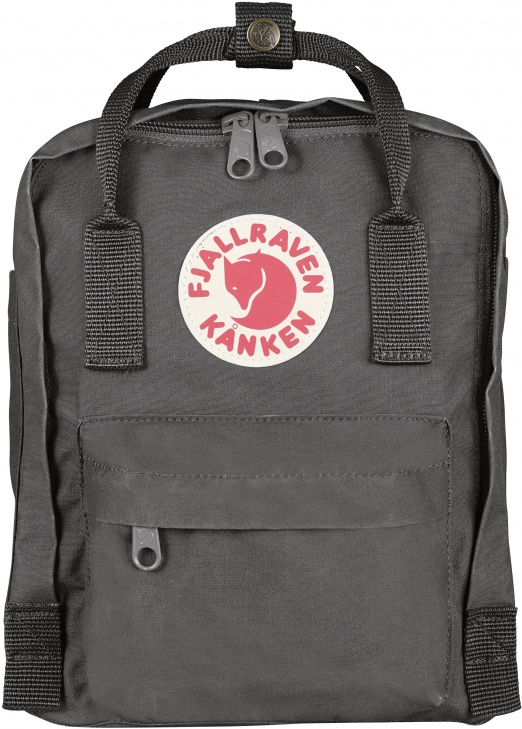 Fjällräven Kånken Mini Rucksack Grau Polypropylen (PP), Vinylon