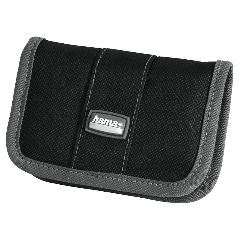 Hama Multi Card Case Mini Speicherkarte-Gehäuse Nylon Schwarz