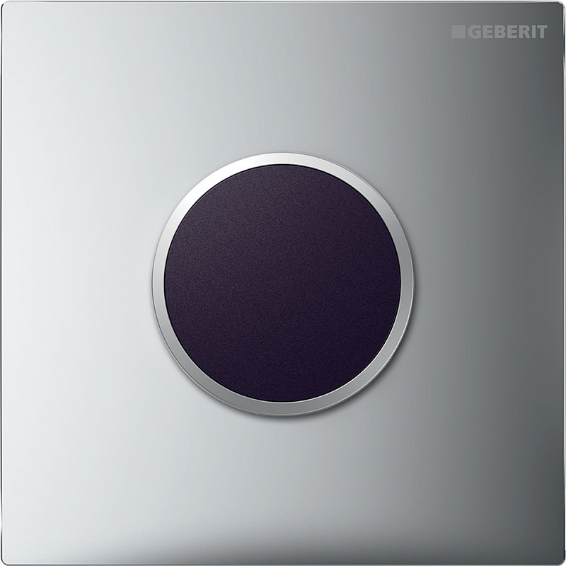 Geberit 116.025.KH.1 Ersatzteil für Toilettenspülung Spülplatte Chrom