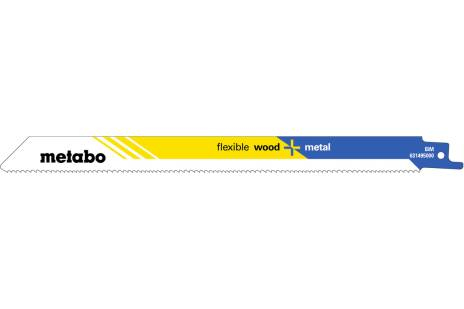 Metabo 631097000 Sägeblatt für Stichsägen, Laubsägen & elektrische Sägen Säbelsägeblatt Bimetallisch 2 Stück(e)