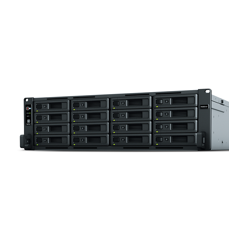 Synology RackStation RS4021XS+ NAS & Speicherserver Rack (3U) Intel® Xeon® D-1541 16 GB DDR4 Schwarz