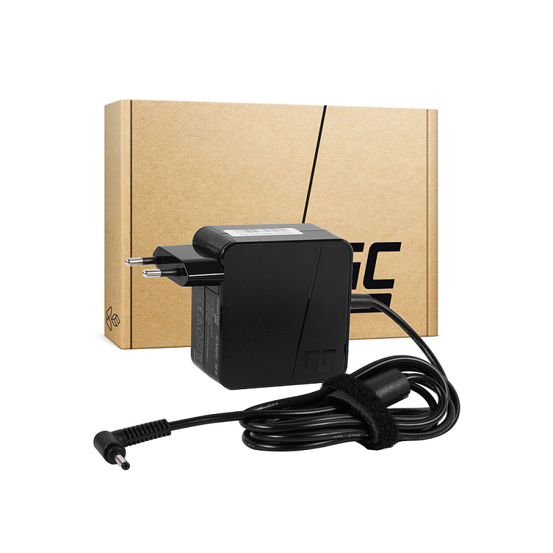 Green Cell AD41PV2 Netzteil & Spannungsumwandler Drinnen 65 W Schwarz
