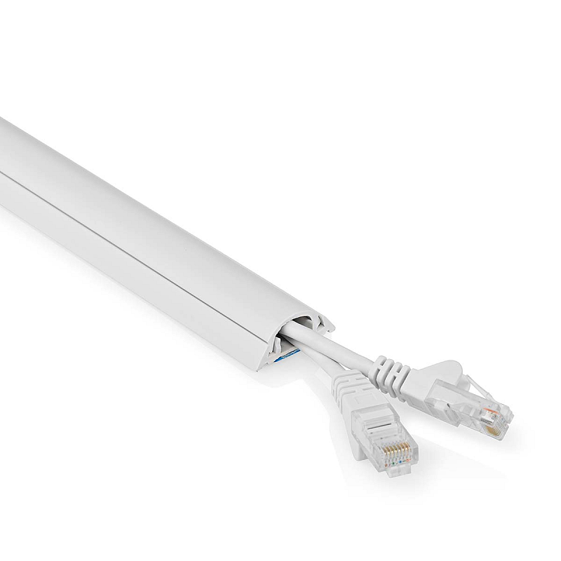 Nedis CMDT3312WT500 Kabel-Organizer Flur Kabelkanal Weiß 1 Stück(e)