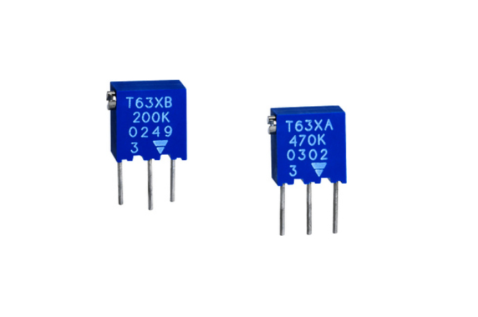Vishay T63YB504KT20 Zubehör für Leiterplatten Konformer Beschichtungsverdünner Blau 1 Stück(e)