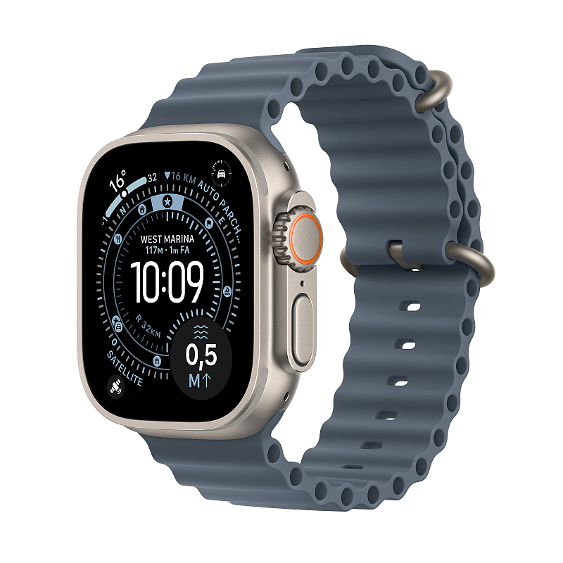 Apple Watch Ultra 3 OLED 49 mm Digital 422 x 514 Pixel Touchscreen 5G Titan WLAN GPS