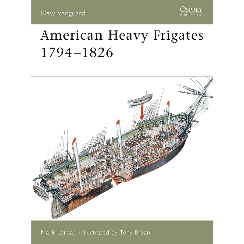 American Heavy Frigates 1794–1826 Buch Englisch Taschenbuch 48 Seiten