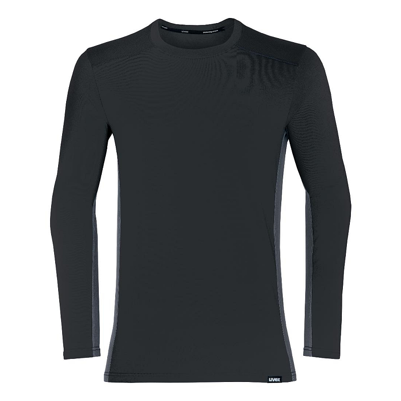 Uvex 88640 Hemd Rundkragen Langärmlig Baumwolle, Polyester