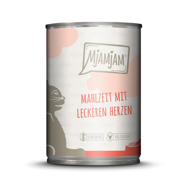 MjAMjAM Mahlzeit mit leckeren Herzen