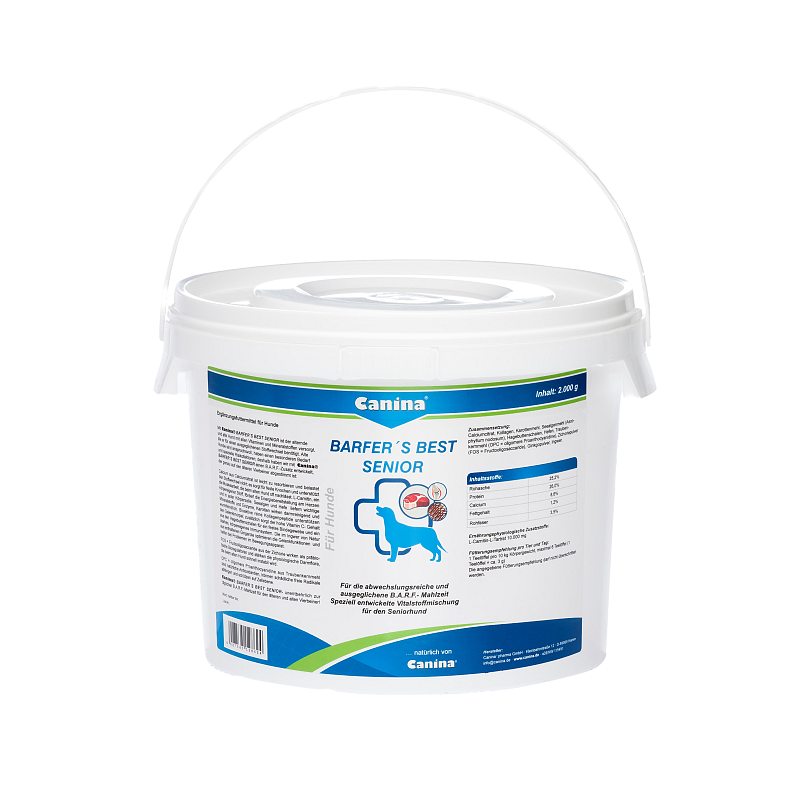 Canina Barfer's Best Senior Hund Puder