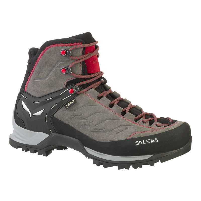 Salewa MTN Trainer Mid GTX Männlich Erwachsener Anthrazit, Grau, Rot