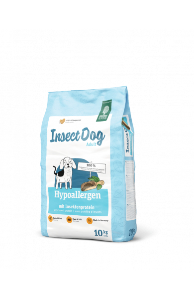 Green Petfood InsectDog Hypoallergen 10 kg Adult Kartoffel