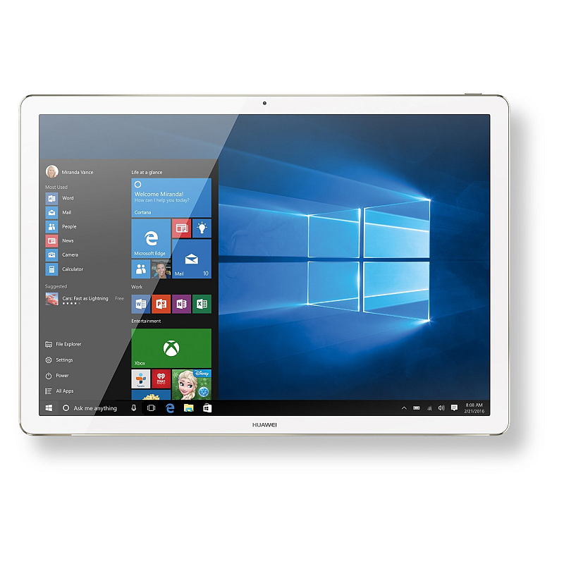 Huawei MateBook Intel® Core™ m5 256 GB 30,5 cm (12") 8 GB Wi-Fi 5 (802.11ac) Windows 10 Home Gold