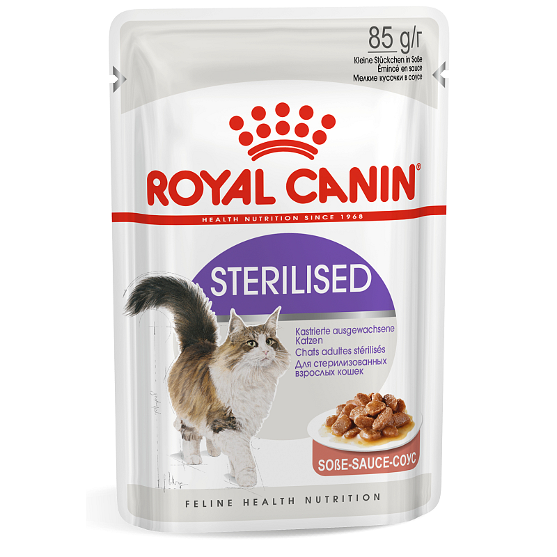 Royal Canin Feline Sterilised in Sosse 85 g