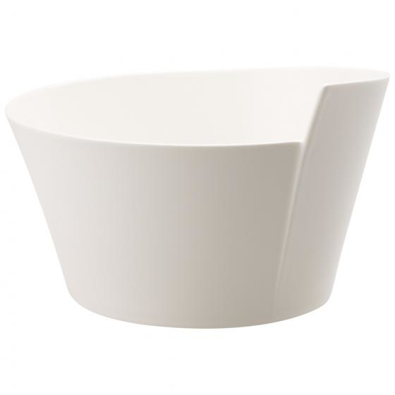 Villeroy & Boch NewWave Porzellan Weiß Rund Servierschüssel