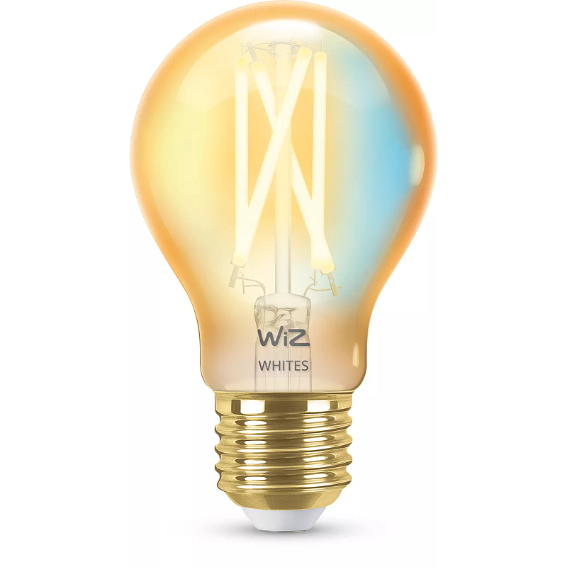 WiZ Filament-Lampe Bernstein 50 W A60 E27