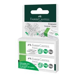 Faber-Castell 187251 Radierer 2 Stück(e)