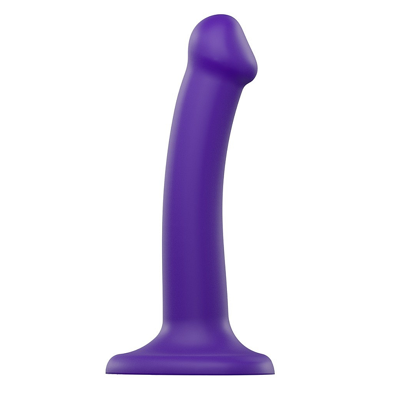 Strap-on-me 6013366 Vibrator Umschnalldildo Analverkehr, Vaginaler Sex Violett Silikon 170 mm 2,7 cm