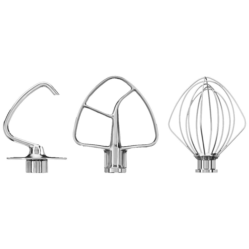 KitchenAid Rührwerkzeug Set Edelstahl Artisan 3-teilig