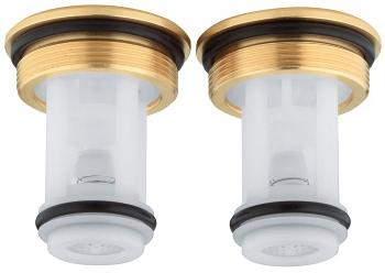GROHE 29007000 Wasserhahn-Ersatzteil und Armatur Schwarz, Gold, Weiß
