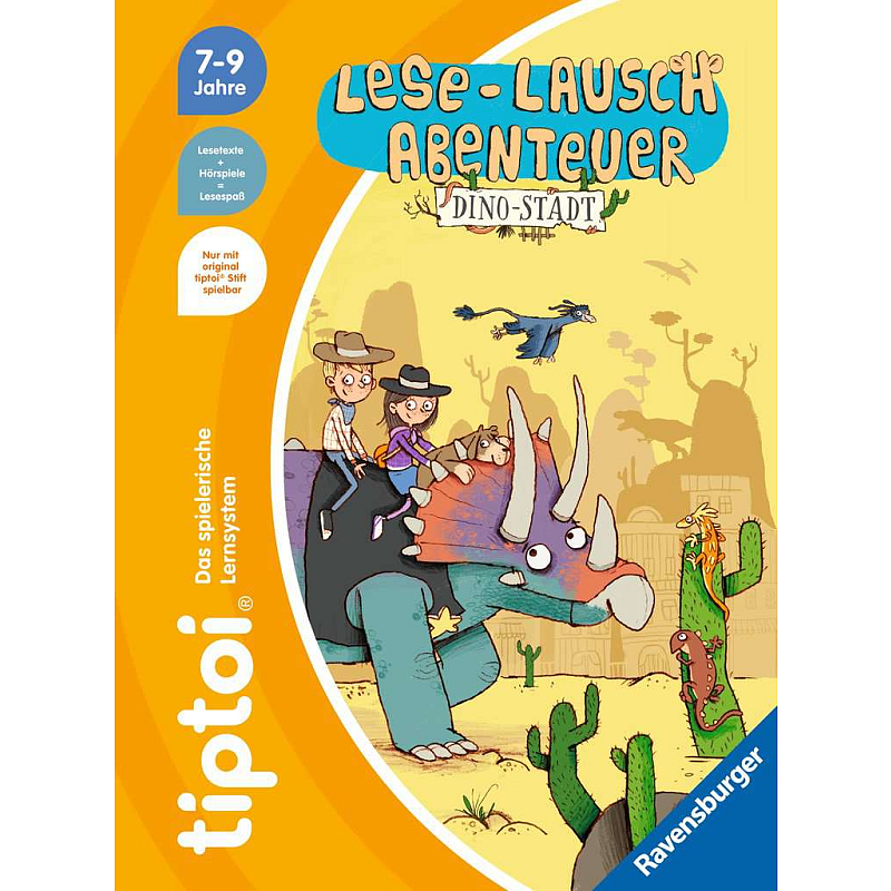 tiptoi Lese-Lausch-Abenteuer Dino-Stadt