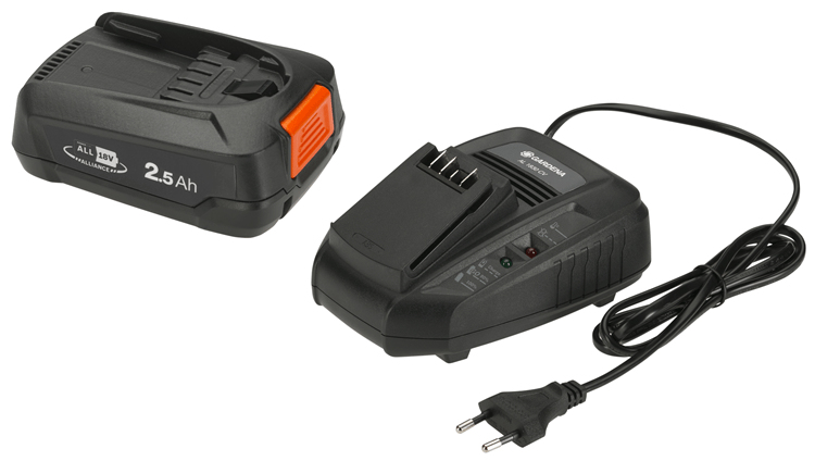 Gardena PBA 18V/45 + AL 1830 CV Batterie- & Ladegerät-Set