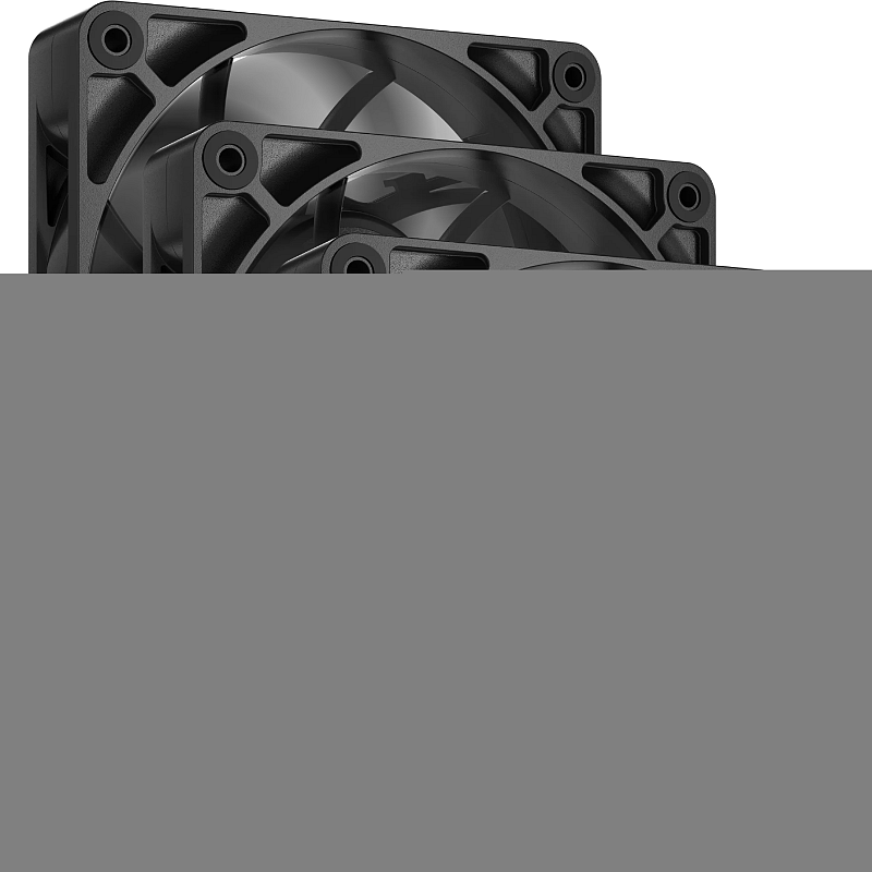 Corsair iCUE LINK RX120 MAX Computergehäuse Ventilator 12 cm Schwarz 3 Stück(e)