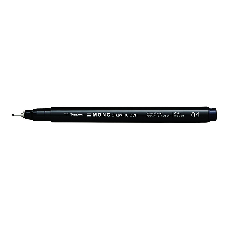 Tombow WS-EFL-H-04 Fineliner Fein Schwarz 1 Stück(e)