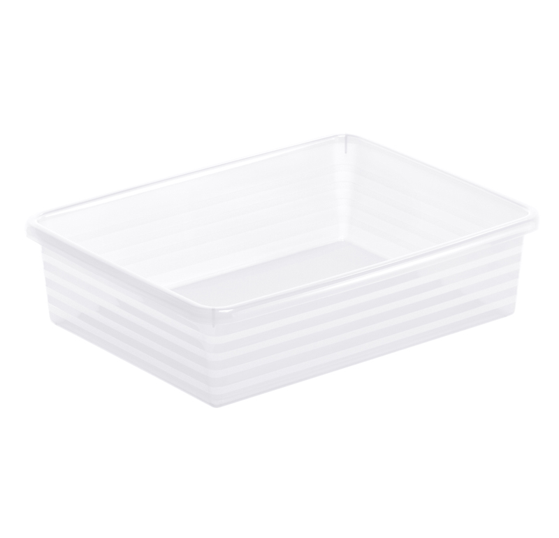 Rotho Linus Aufbewahrungsbox Rechteckig Polypropylen (PP) Transparent