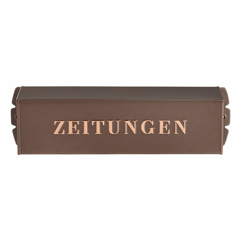BURG-WÄCHTER 808 K Briefkasten Kupfer Wandmontierter Briefkasten Stahl