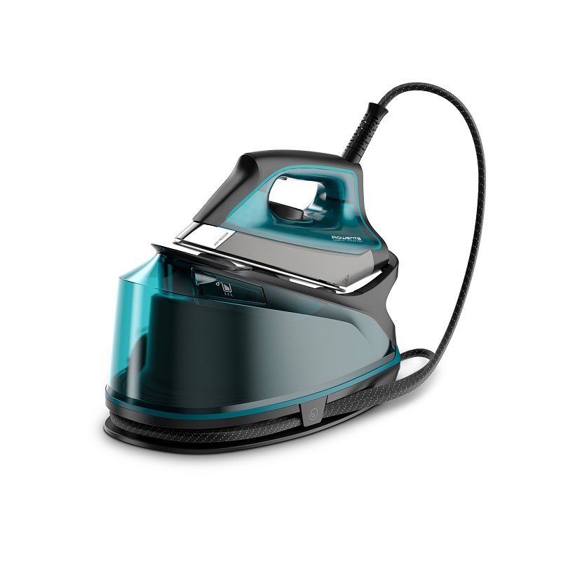Rowenta DG7623 2200 W 1,1 l Mikrodampf 400 HD Laser-Grundplatte Schwarz, Blau