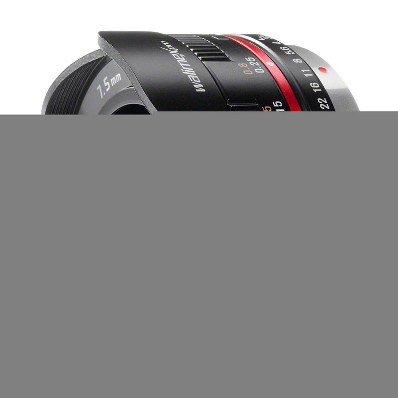 Walimex 17590 Kameraobjektiv SLR Weitwinkel-Fischaugenobjektiv Schwarz