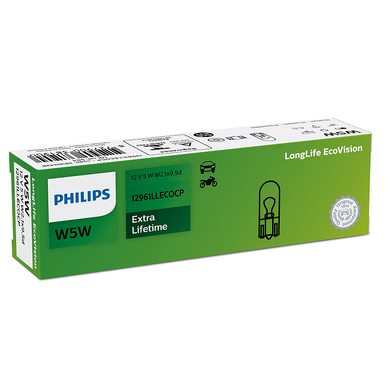 Philips LongLife EcoVision 12961LLECOCP Standard-Signal- und -Innenbeleuchtung