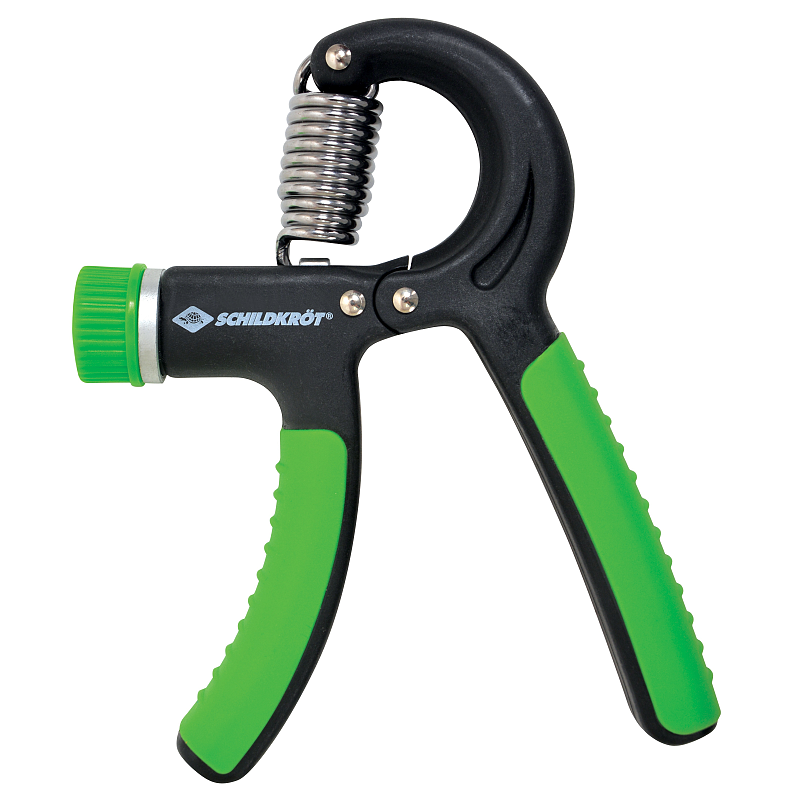 Schildkröt Fitness 960122 Handgreifer Schwarz, Grün Anpassbar Griffverstärker