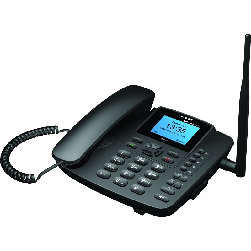 MaxCom Comfort MM41D Smartphone Anrufer-Identifikation Schwarz