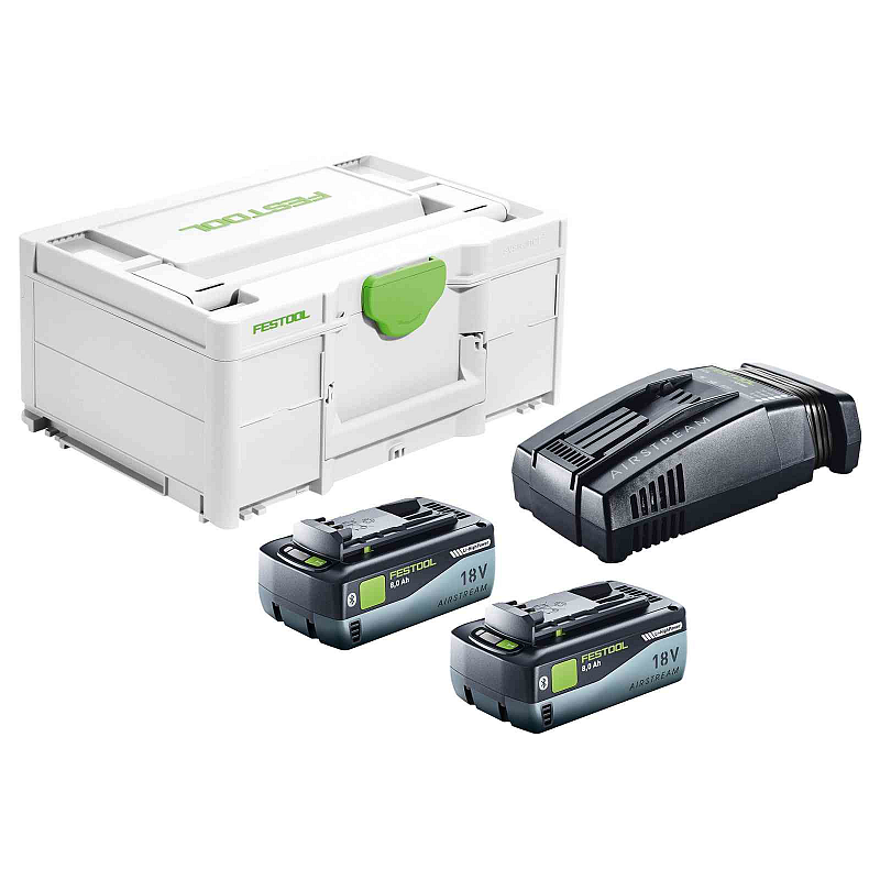 Festool Energy set SYS 18V 2x8,0/SCA16 Batterie- & Ladegerät-Set