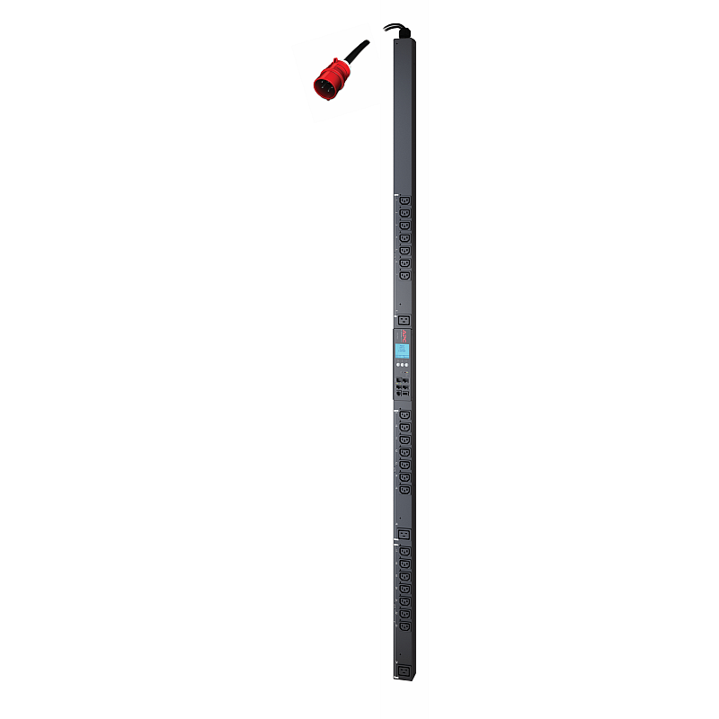 APC Rack PDU 2G, mit Messfunktion über Ausgang mit Schaltung, 11,0 kW, 230 V, (21) C13 & (3) C19