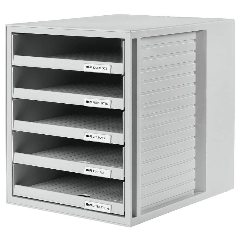 HAN Schrank-Set Polystyrol Grau