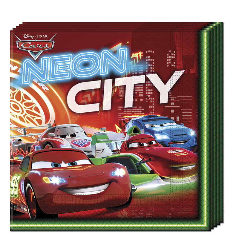 Disney Cars 82629 Papierserviette Papier Mehrfarbig 20 Stück(e)